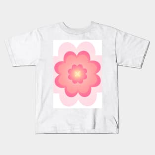 Flower Children Pink Kids T-Shirt